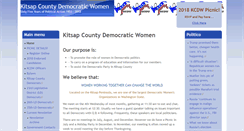 Desktop Screenshot of kitsapdemocraticwomen.org