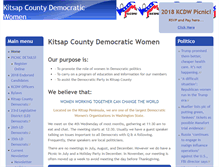 Tablet Screenshot of kitsapdemocraticwomen.org
